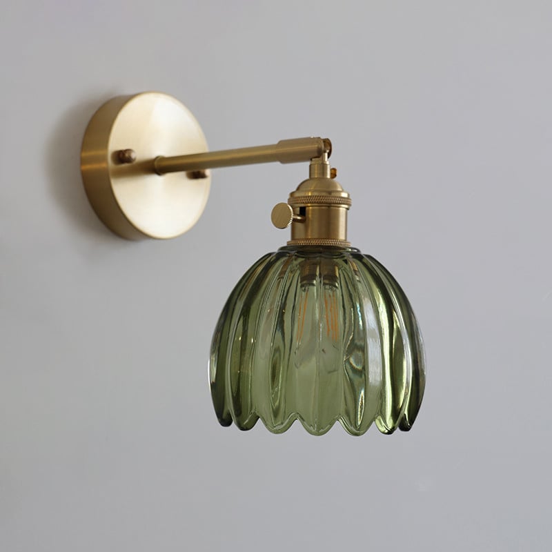 Stunning Vintage Glass Sconces image